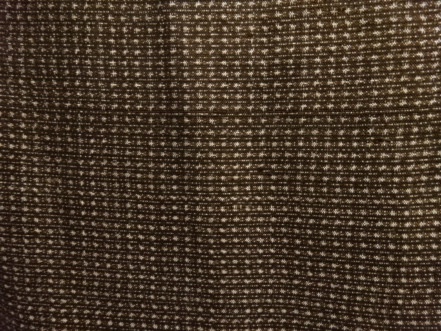 JAPANESE KIMONO / ANTIQUE MENS KIMONO / SILK / ENSEMBLE / DORO OSHIMA TSUMUGI